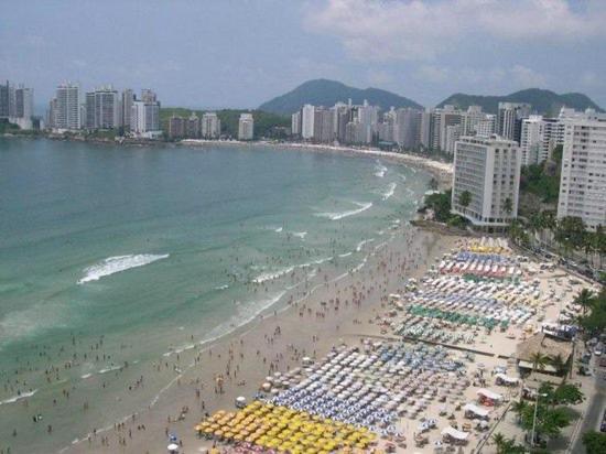 Ferienwohnung Ap 3 Qtos 2Vg Gar Cob Twice Guarujá Exterior foto